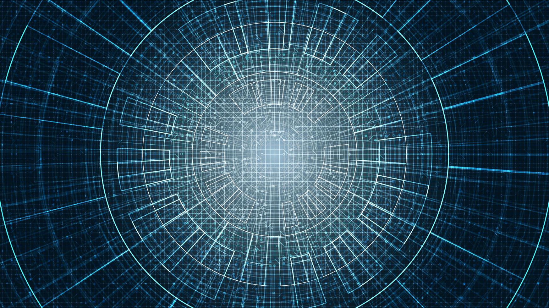 Futuristic Hyperspace speed motion on future Technology vector