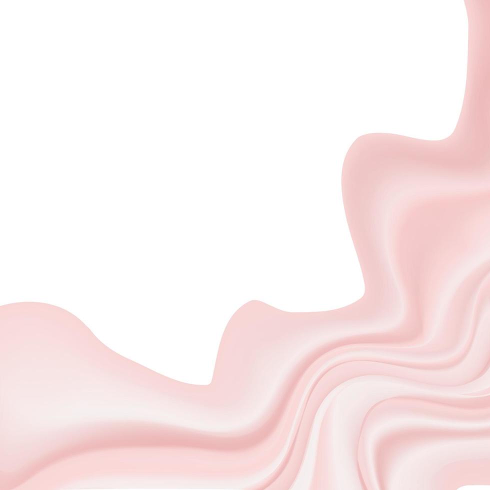 Vector background image in pastel colors on the similarity of flying fabric or current creamy paste