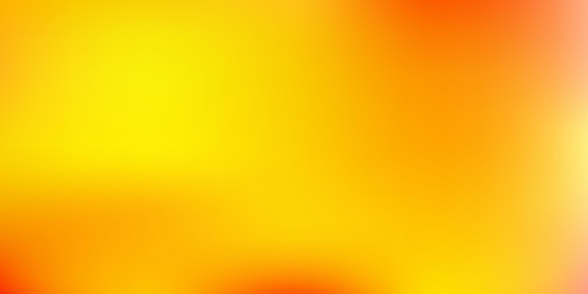 Light orange vector blurred template.