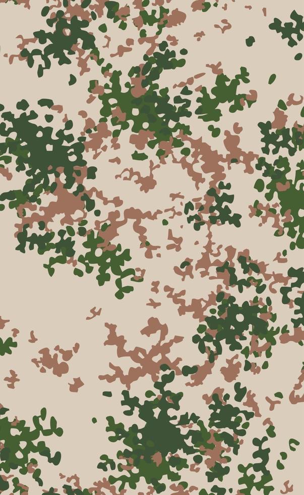 Military camouflage texture khaki print background - Vector