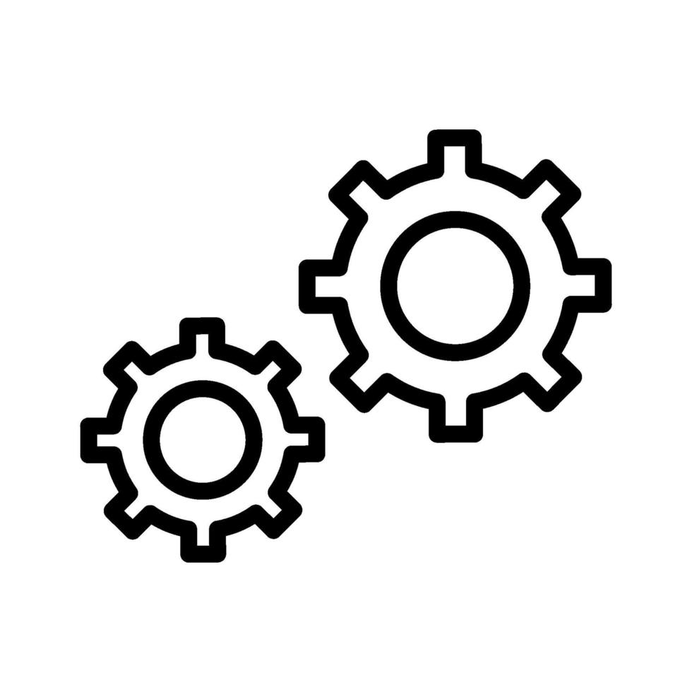 icono de vector de configuración