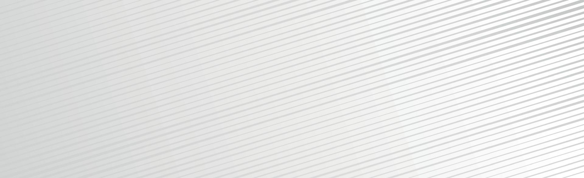 White vector panoramic background with lines