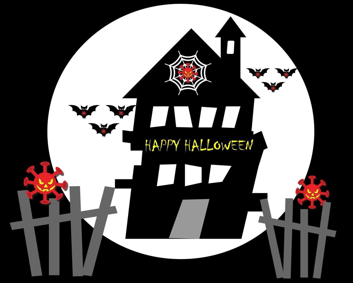 Happy Halloween Greeting Backgrounds vector
