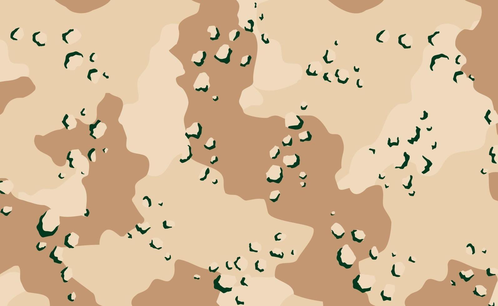 Fondo de impresión de color caqui de textura de camuflaje militar - vector