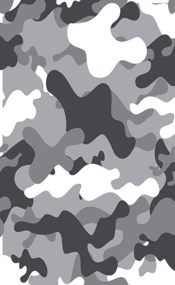 Military camouflage texture khaki print background - Vector