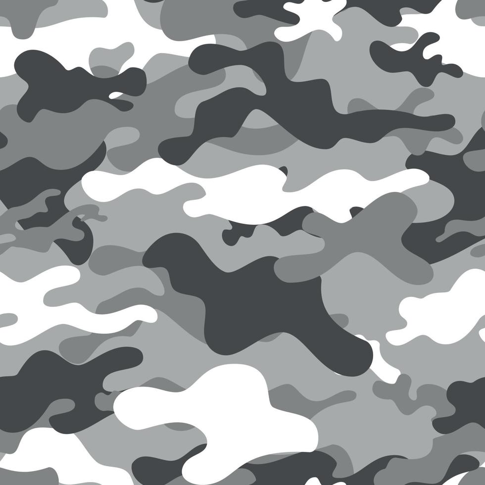 Military camouflage texture khaki print background - Vector