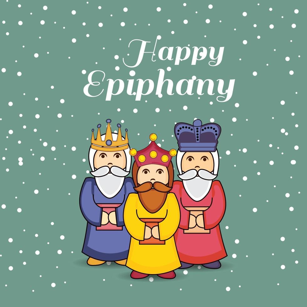 Vector illustration of a Background for Epiphany.