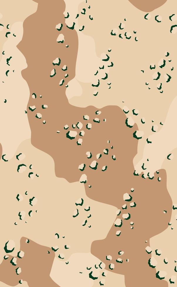 Military camouflage texture khaki print background - Vector