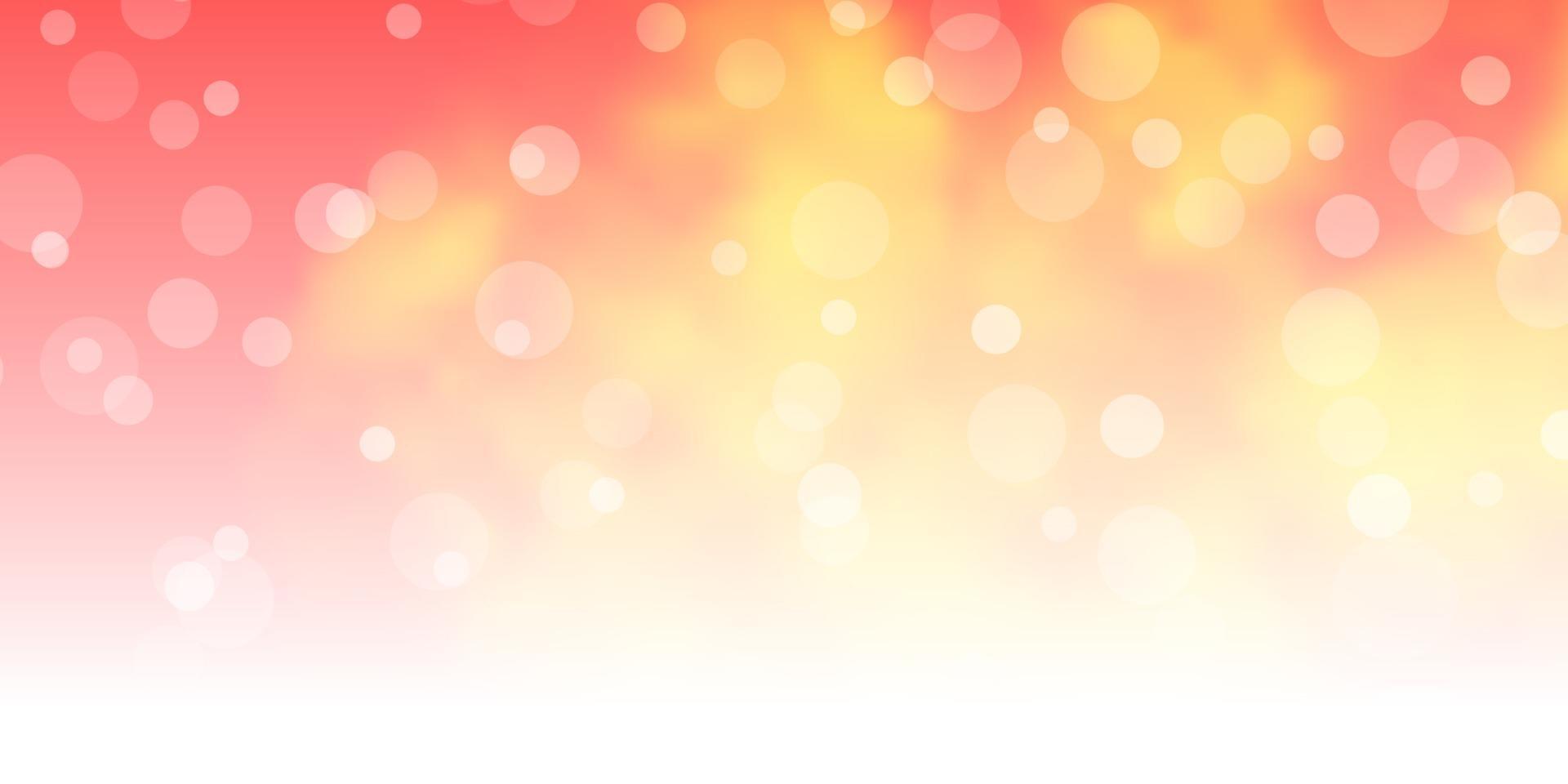 Light Pink, Yellow vector background with circles. 2362923 Vector Art