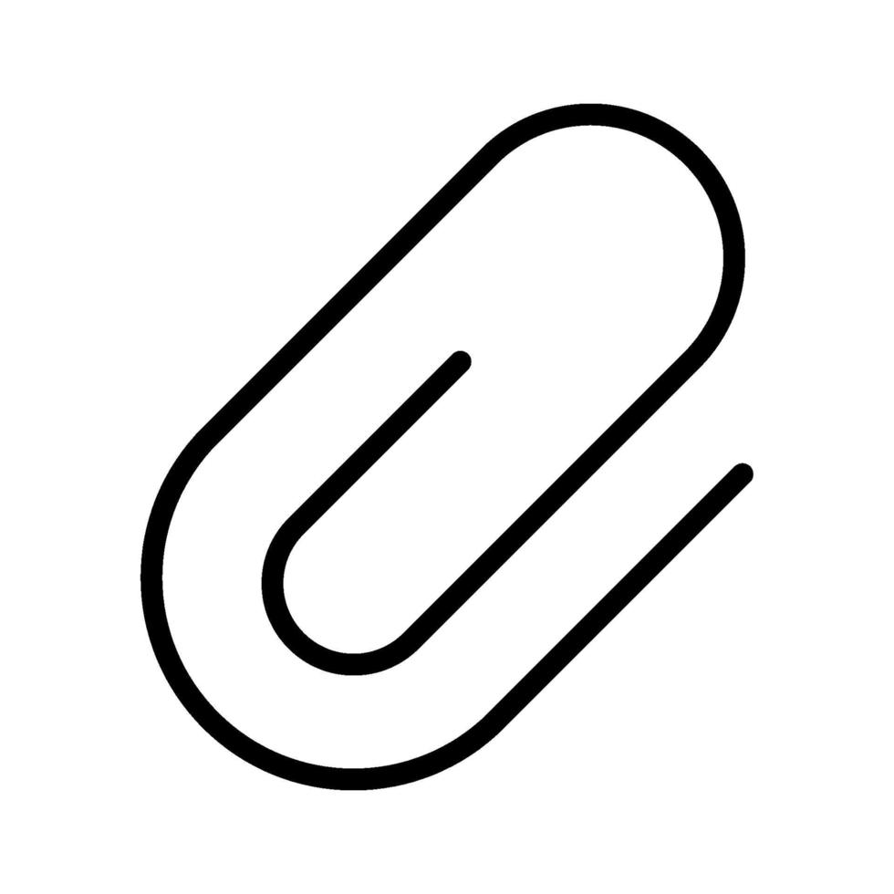 Paperclip Vector Icon