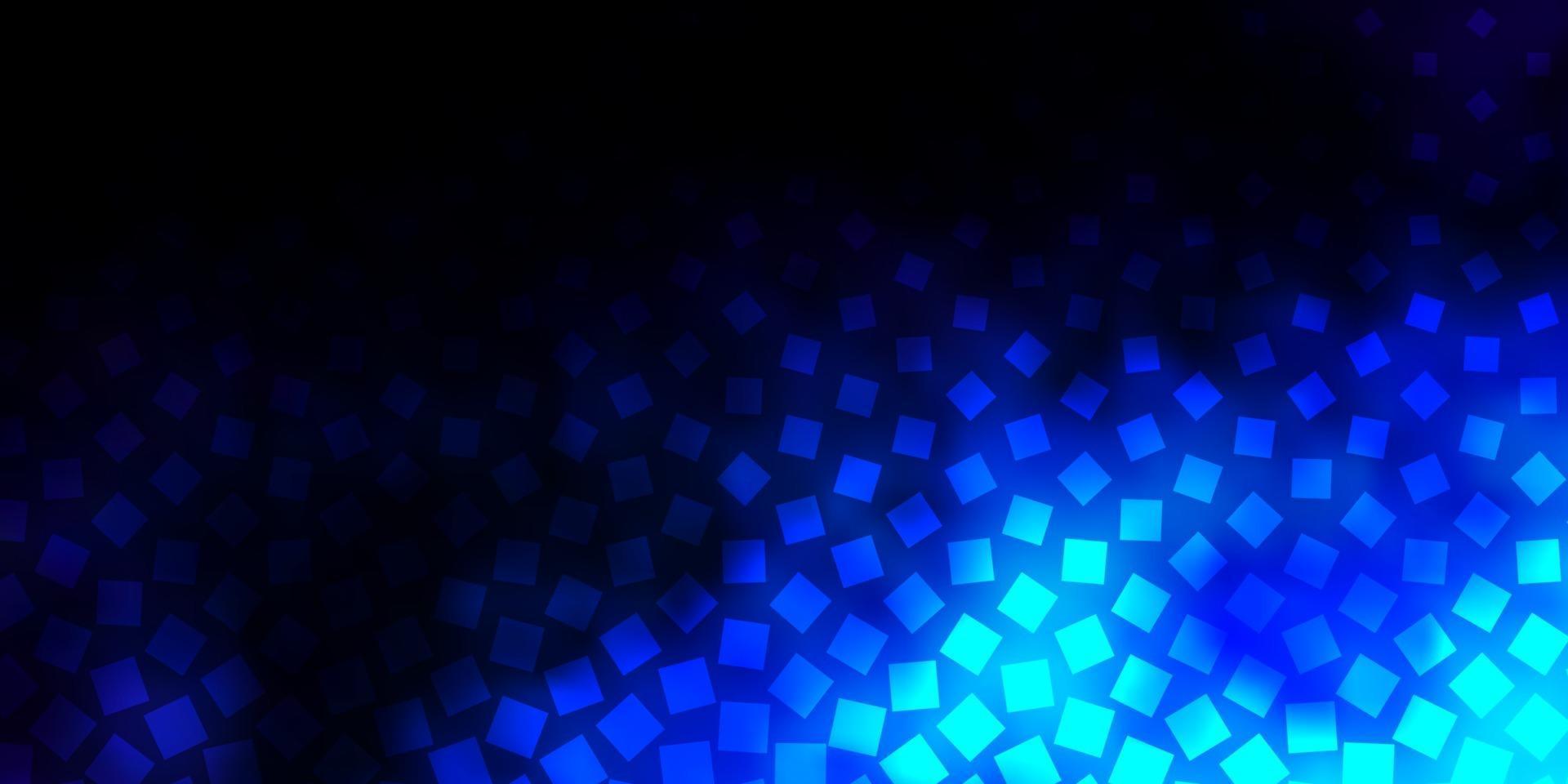 textura de vector azul oscuro en estilo rectangular.