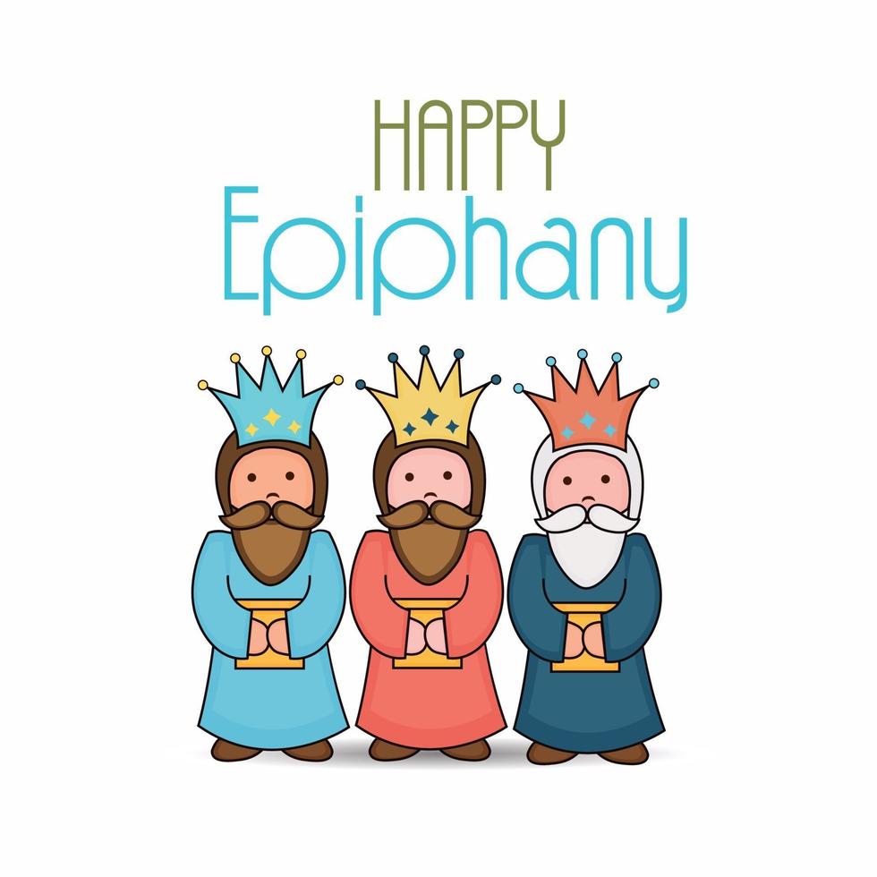 Vector illustration for Epiphany.