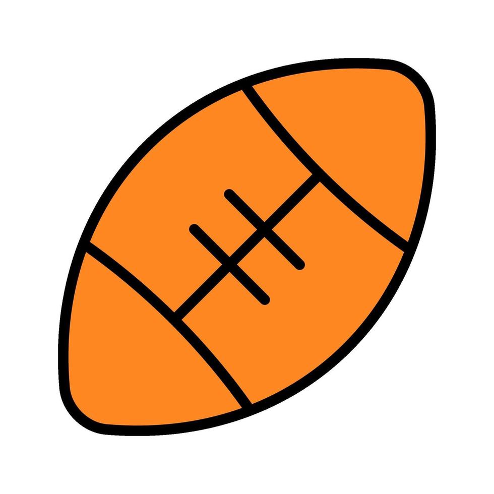 Rugby Vector Icon