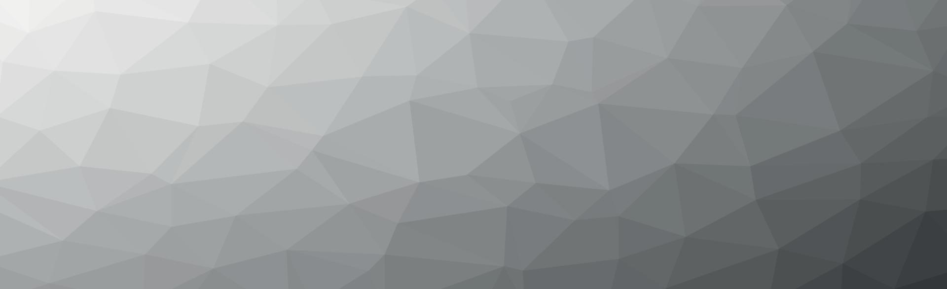 Abstract gray triangles background in different sizes vector