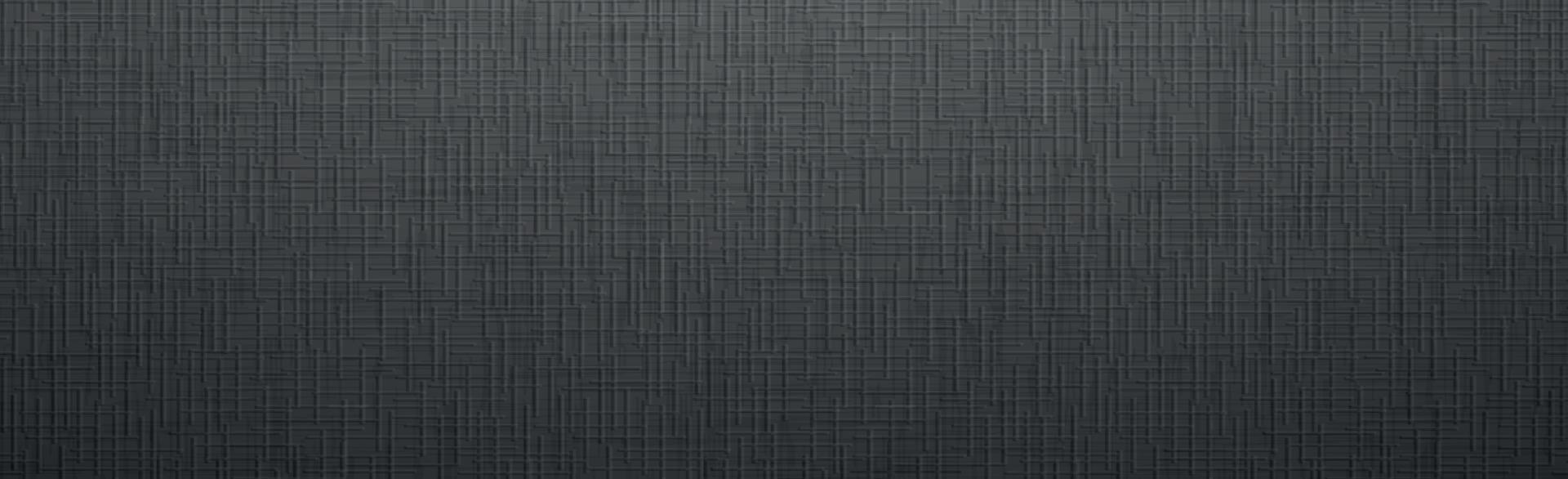 Dark Black Textured Panoramic Background vector