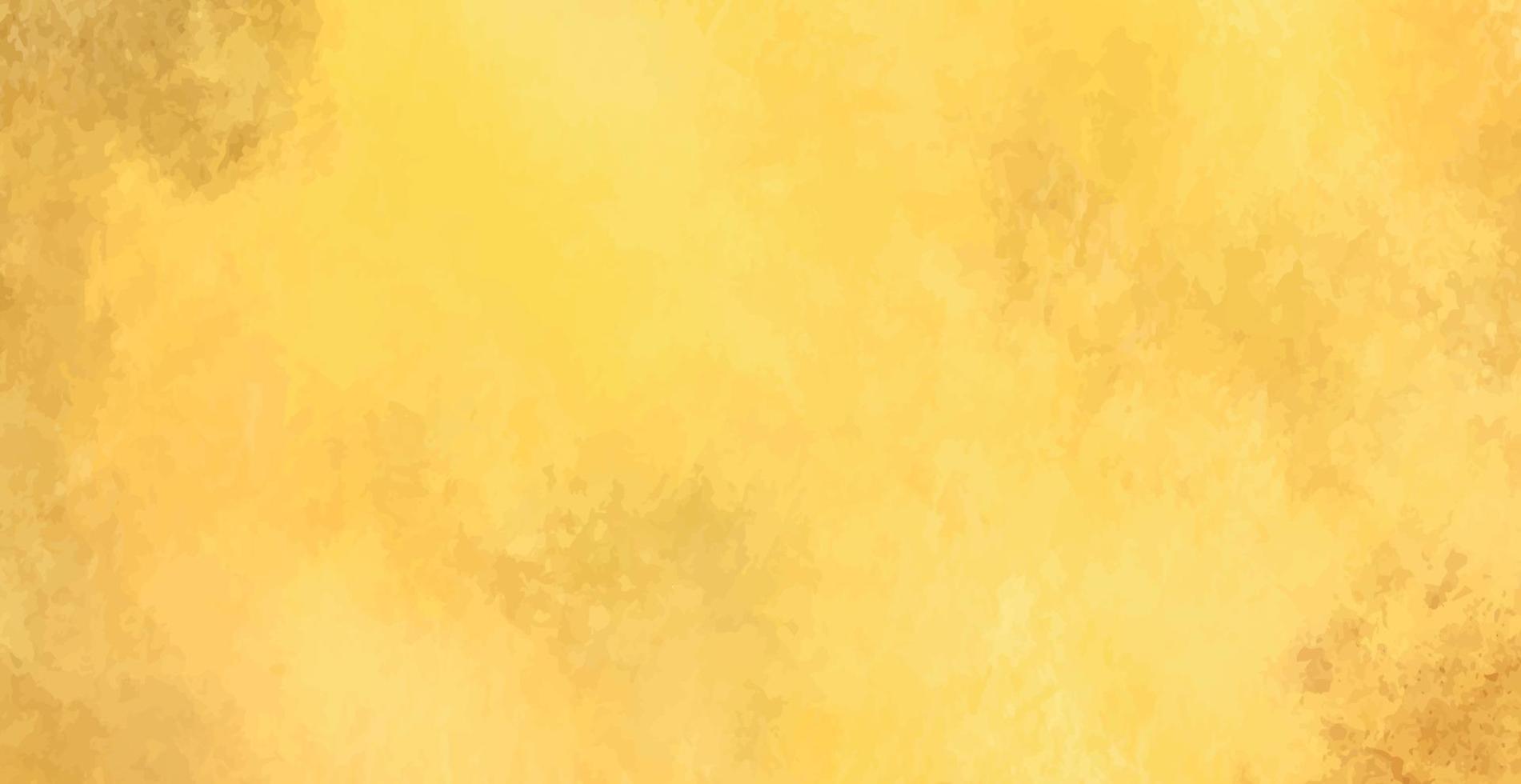 Horizontal abstract realistic yellow-orange background - Vector