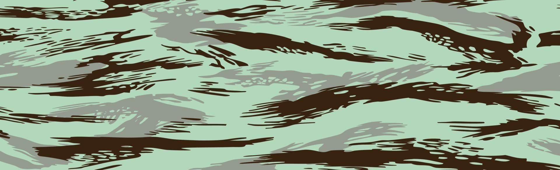 Military or hunting panoramic khaki vector