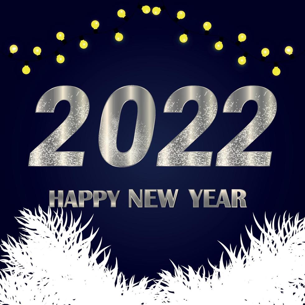 Happy new year 2021 celebration background vector