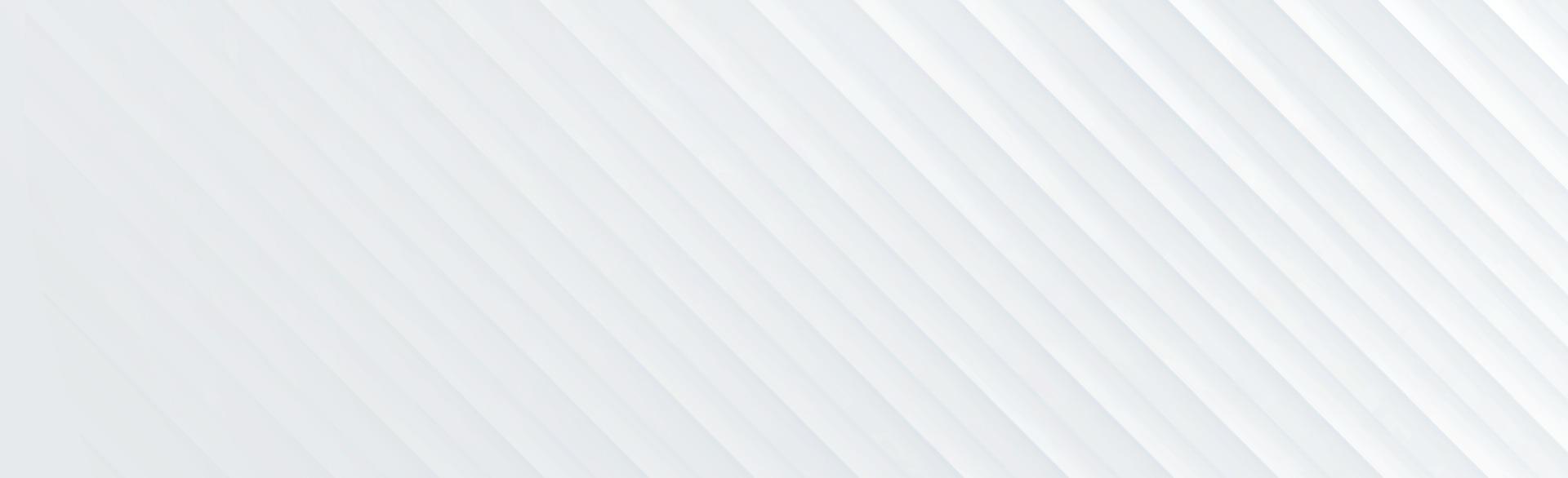 White vector panoramic background with lines