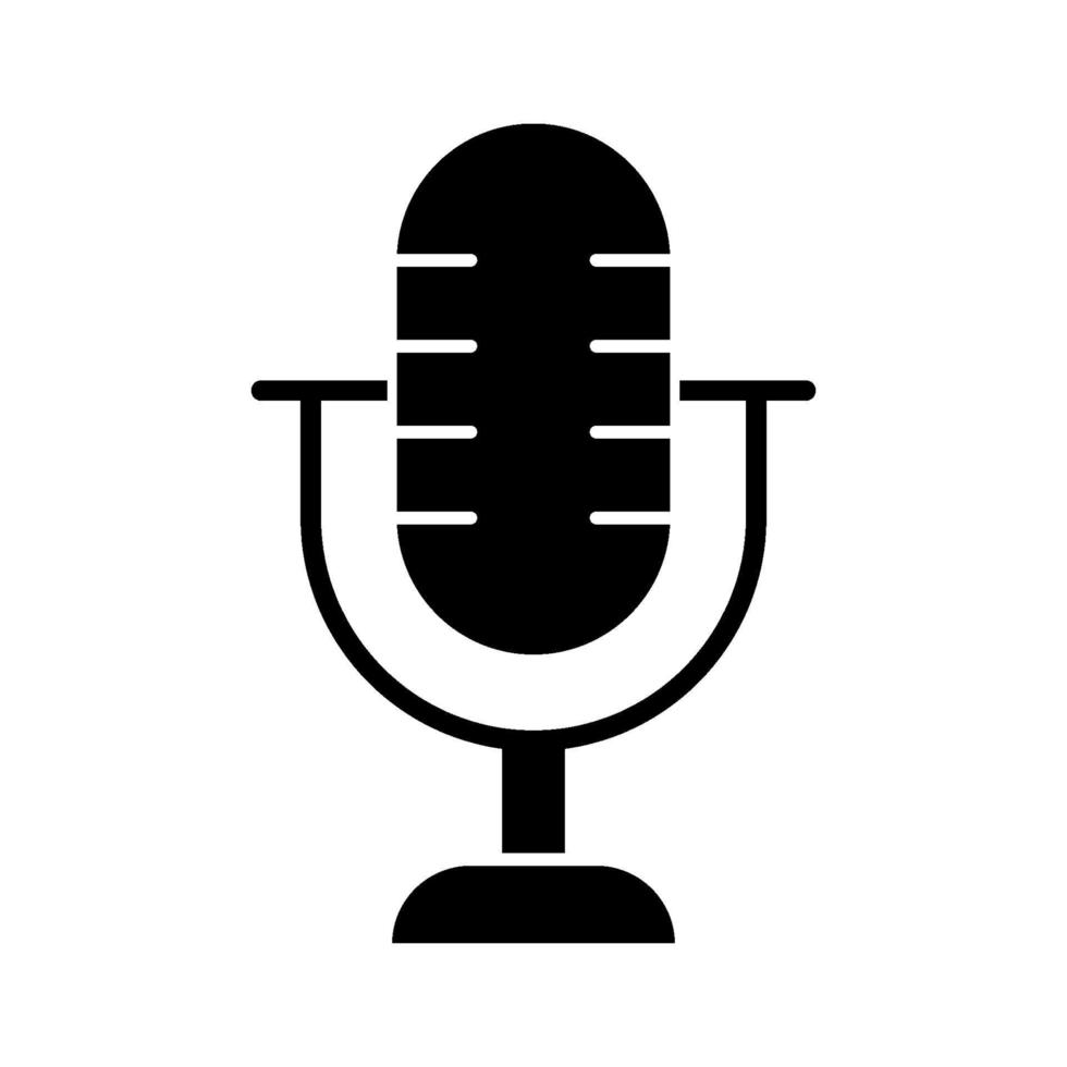 Microphone Vector Icon