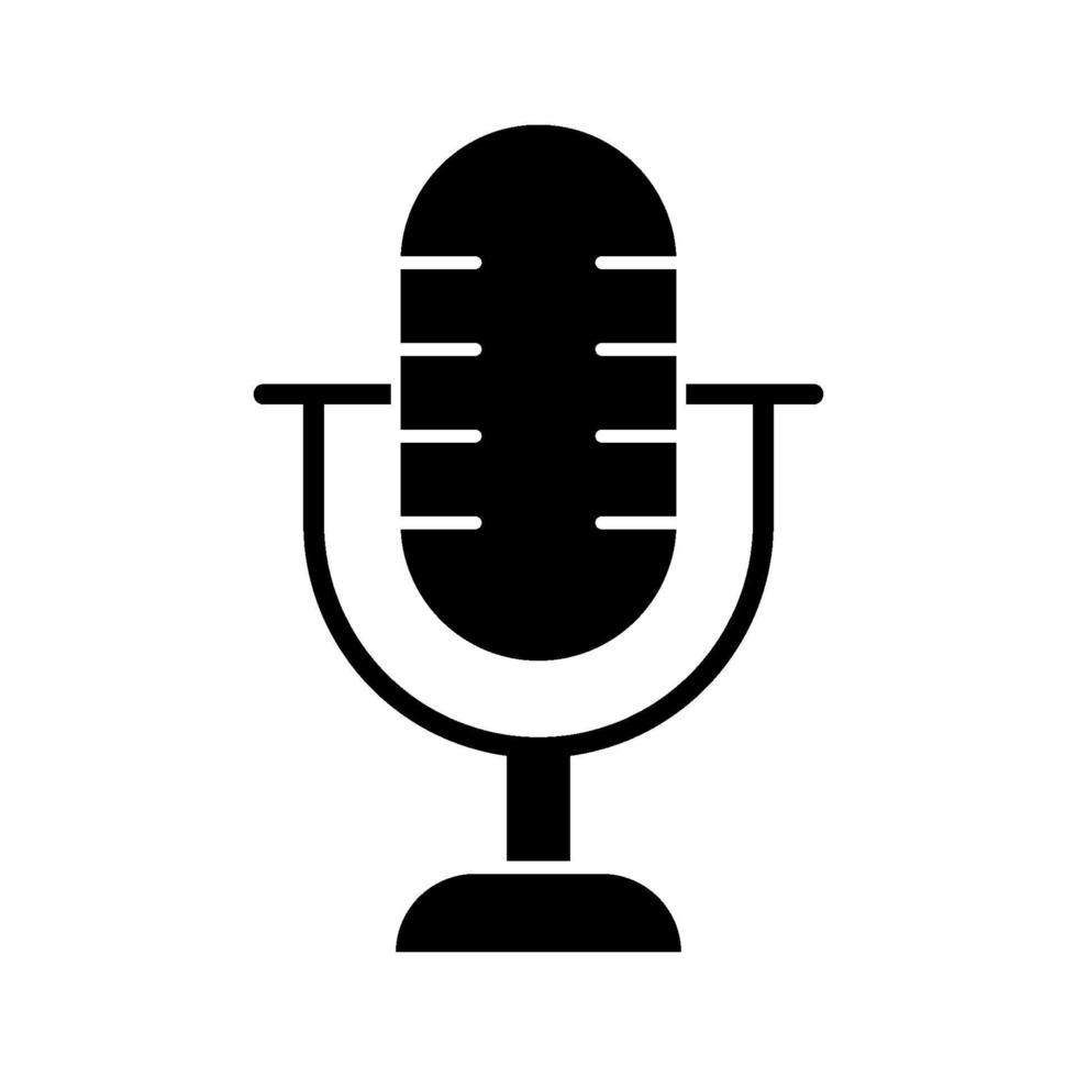 Microphone Vector Icon