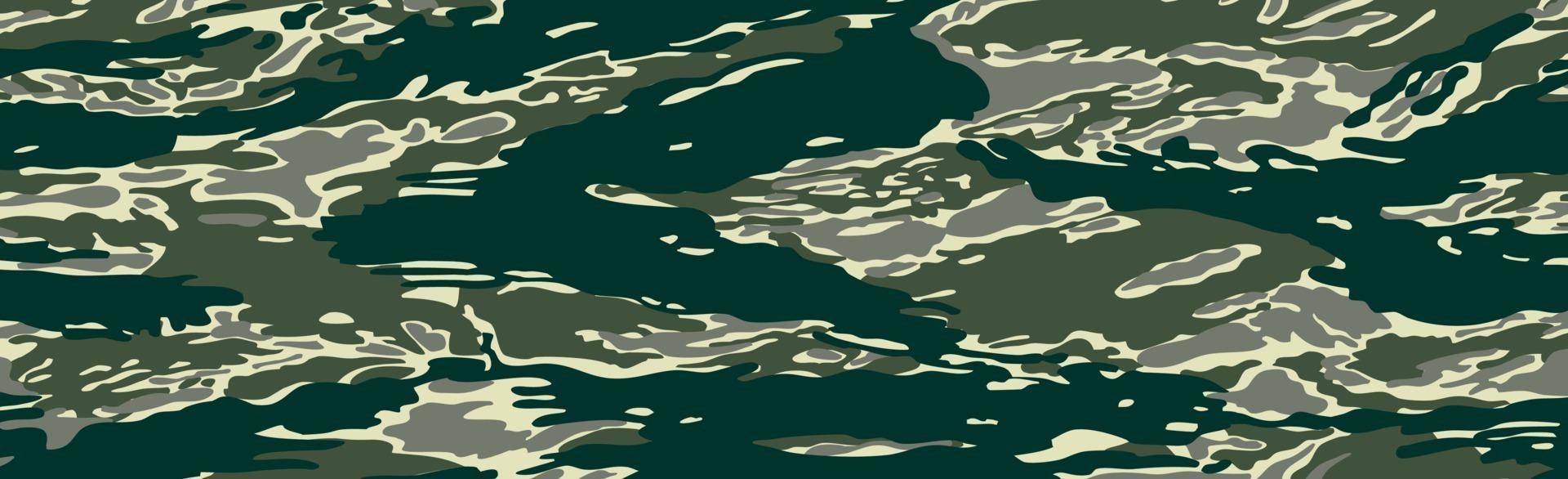 Military or hunting panoramic khaki vector