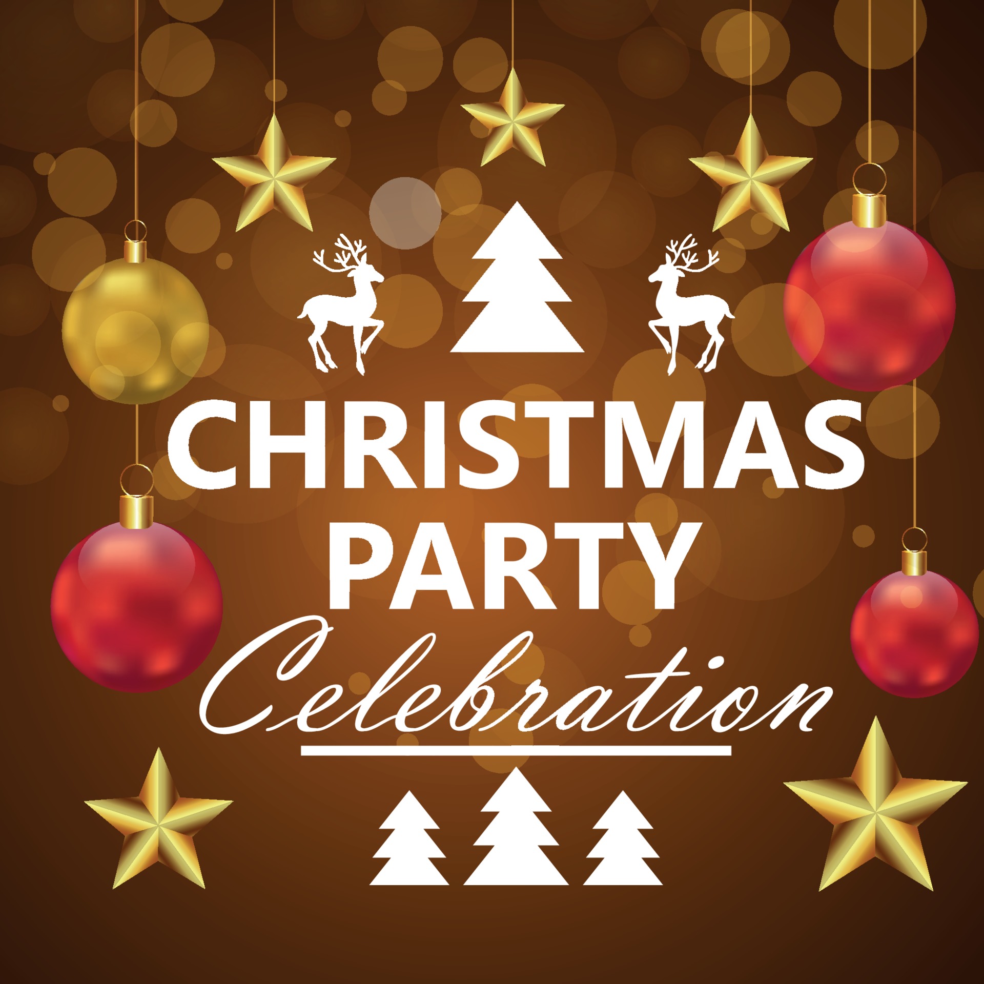 Details 100 christmas party background