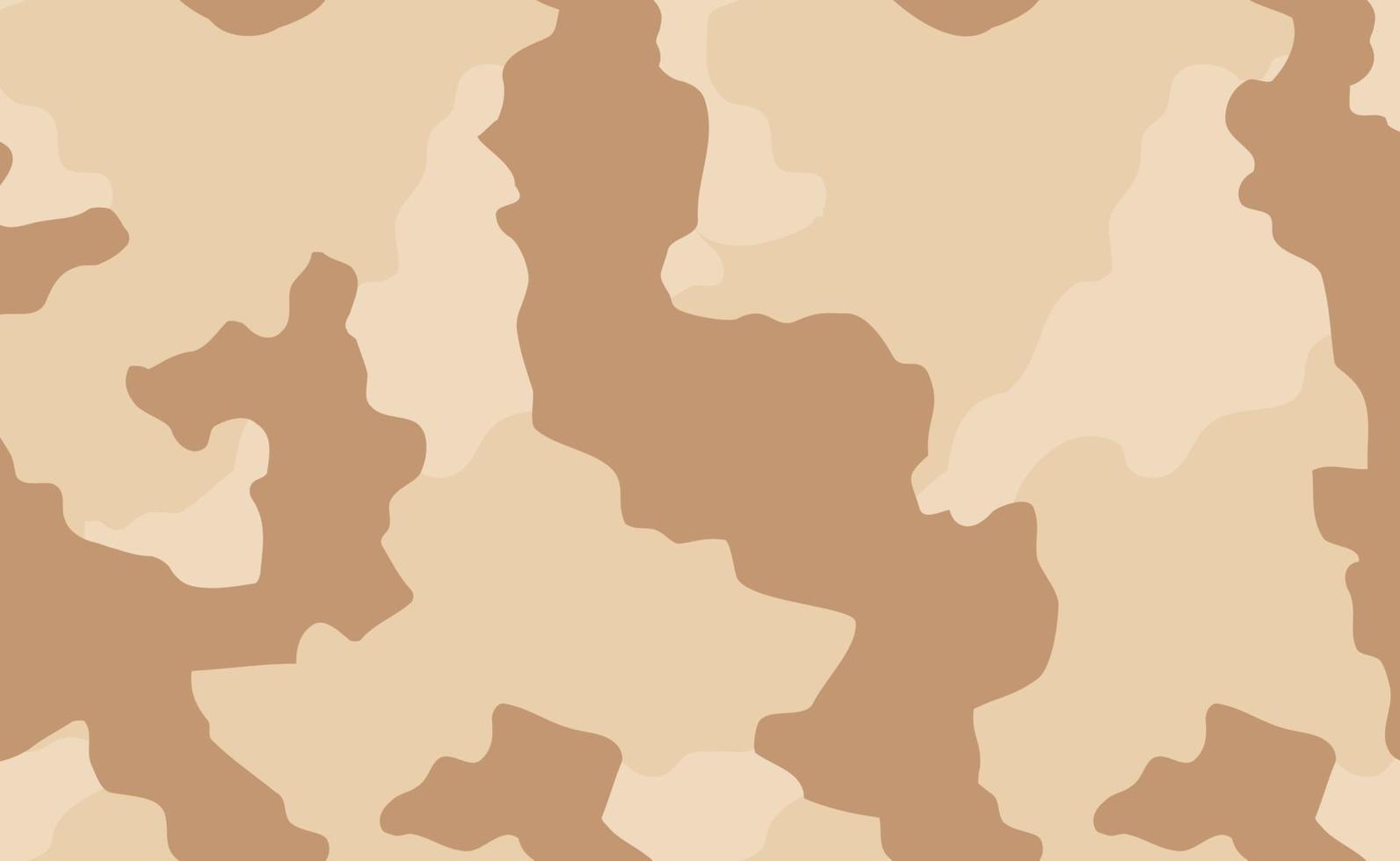 Fondo de impresión de color caqui de textura de camuflaje militar - vector