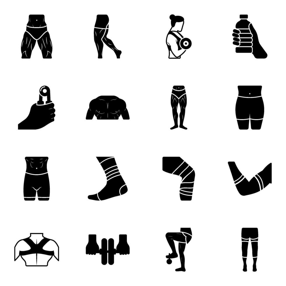 Pack off Knee Pads vector