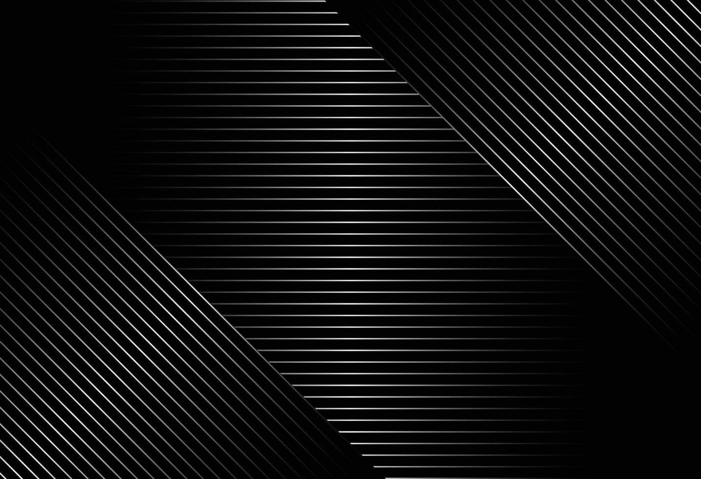 abstract black background with diagonal lines pattern design vector