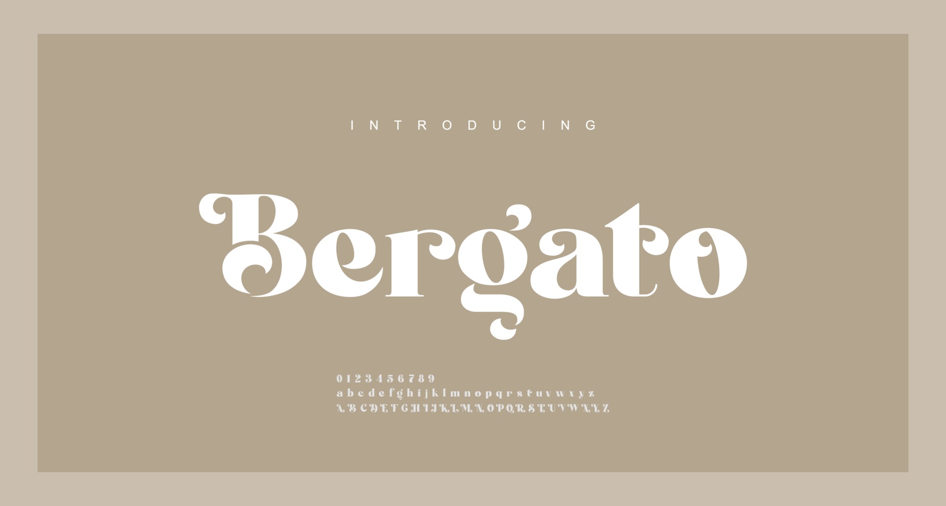 Bergamot Font