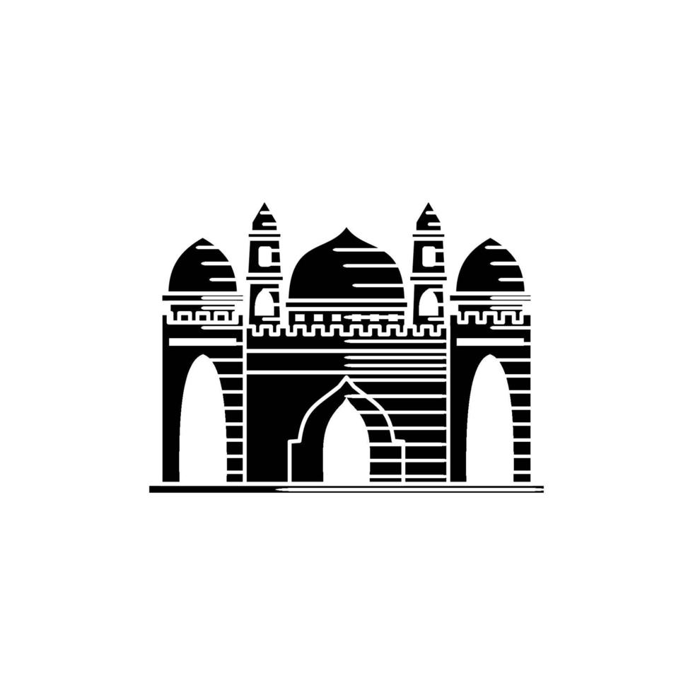 Mosque Illustration design template vector