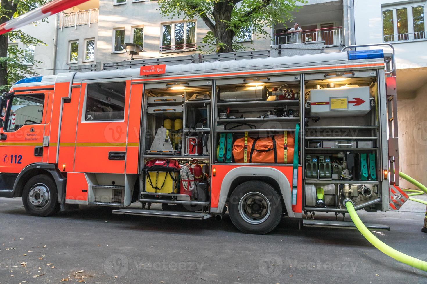 Fire department truck photo