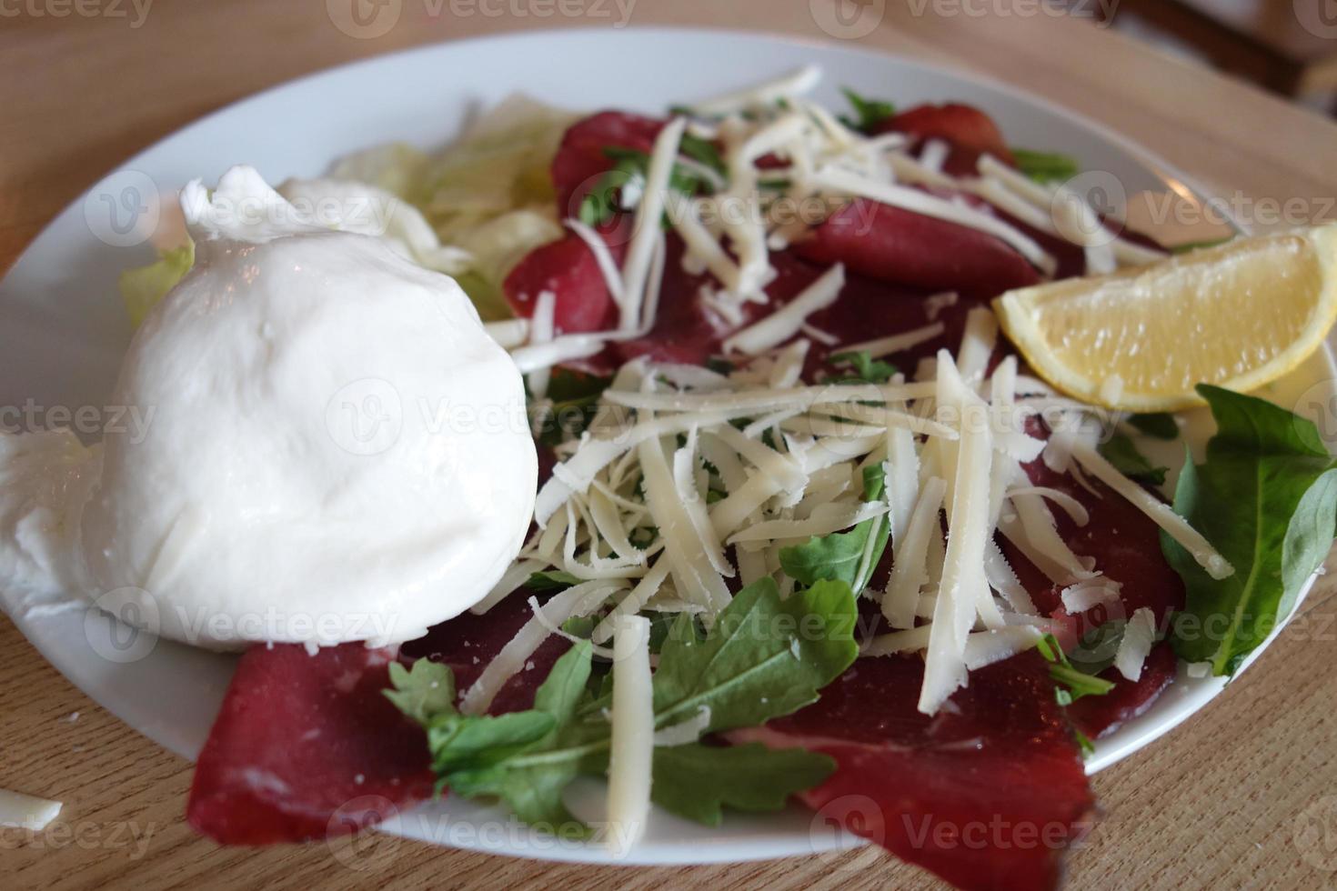 comida italiana de aperitivo foto