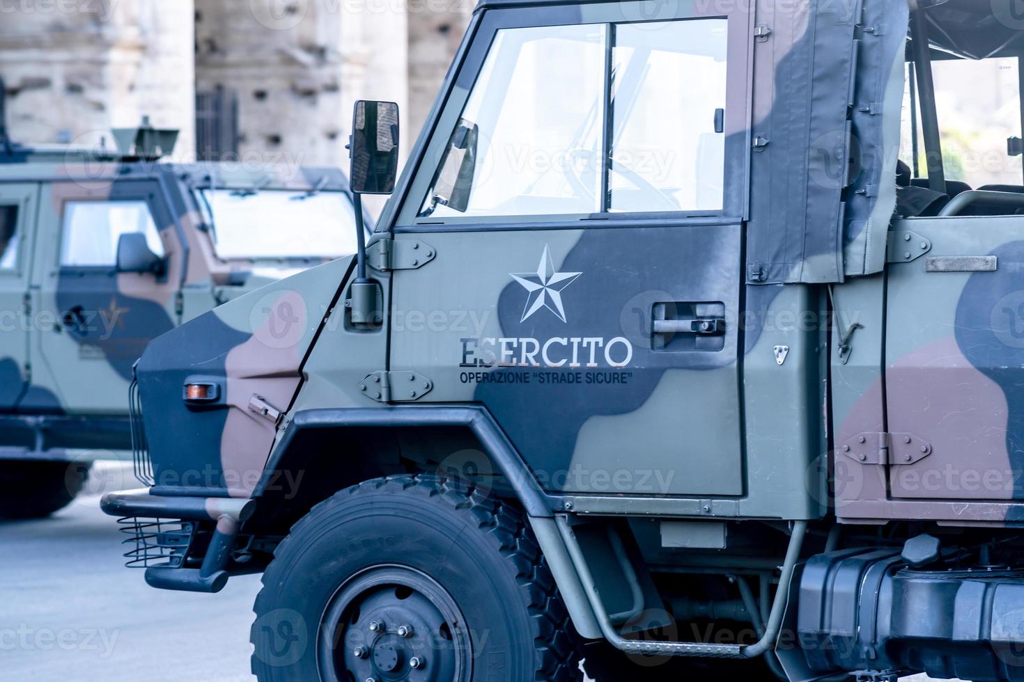 Italian army truck photo