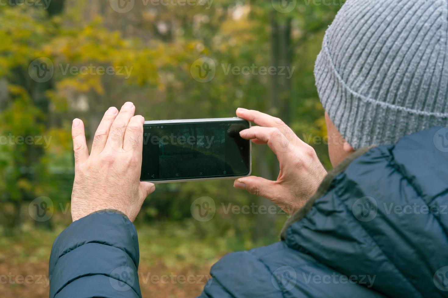 tomar fotografías con el teléfono inteligente foto