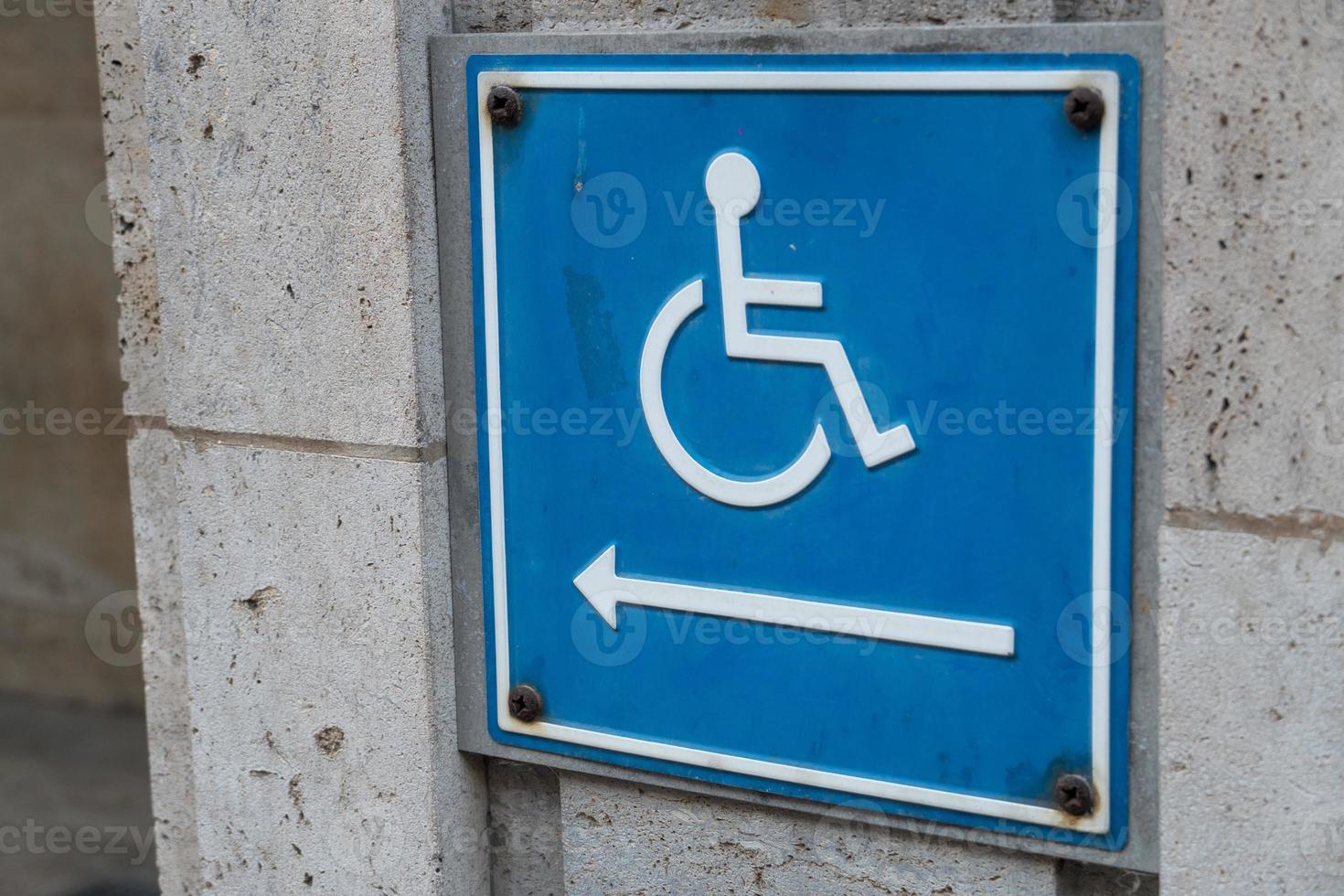 Disabled Access Sign photo