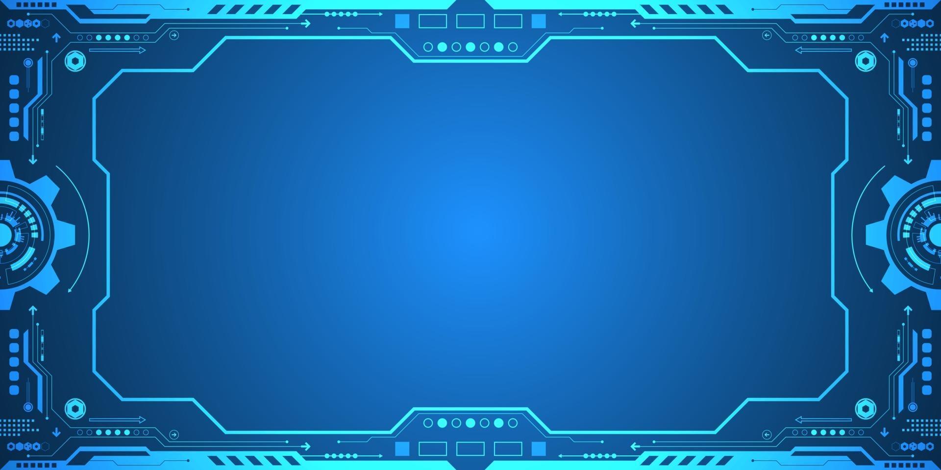 Technology background with a mechanical concept vector