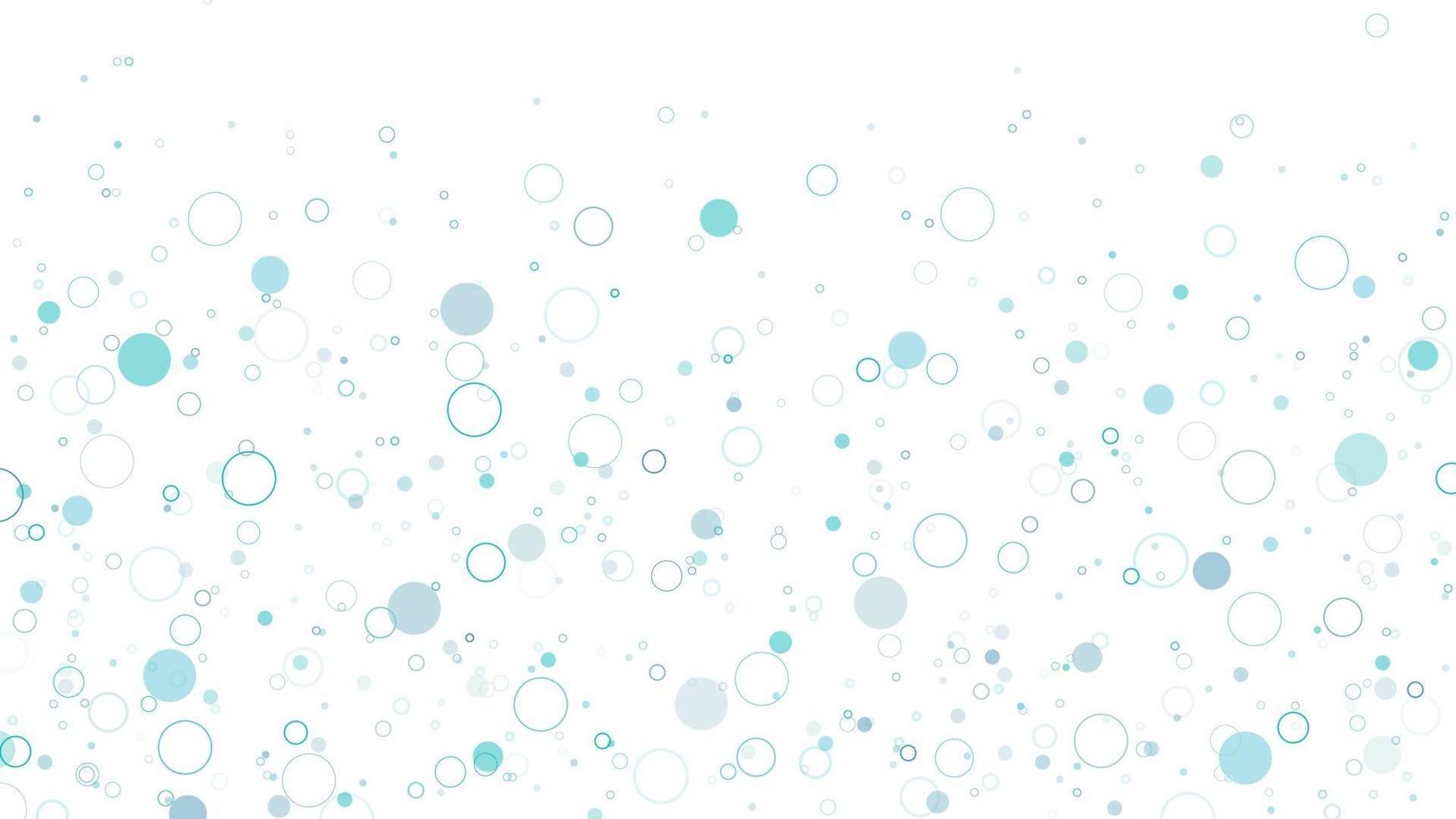 Abstract circle design background of various sizes vector