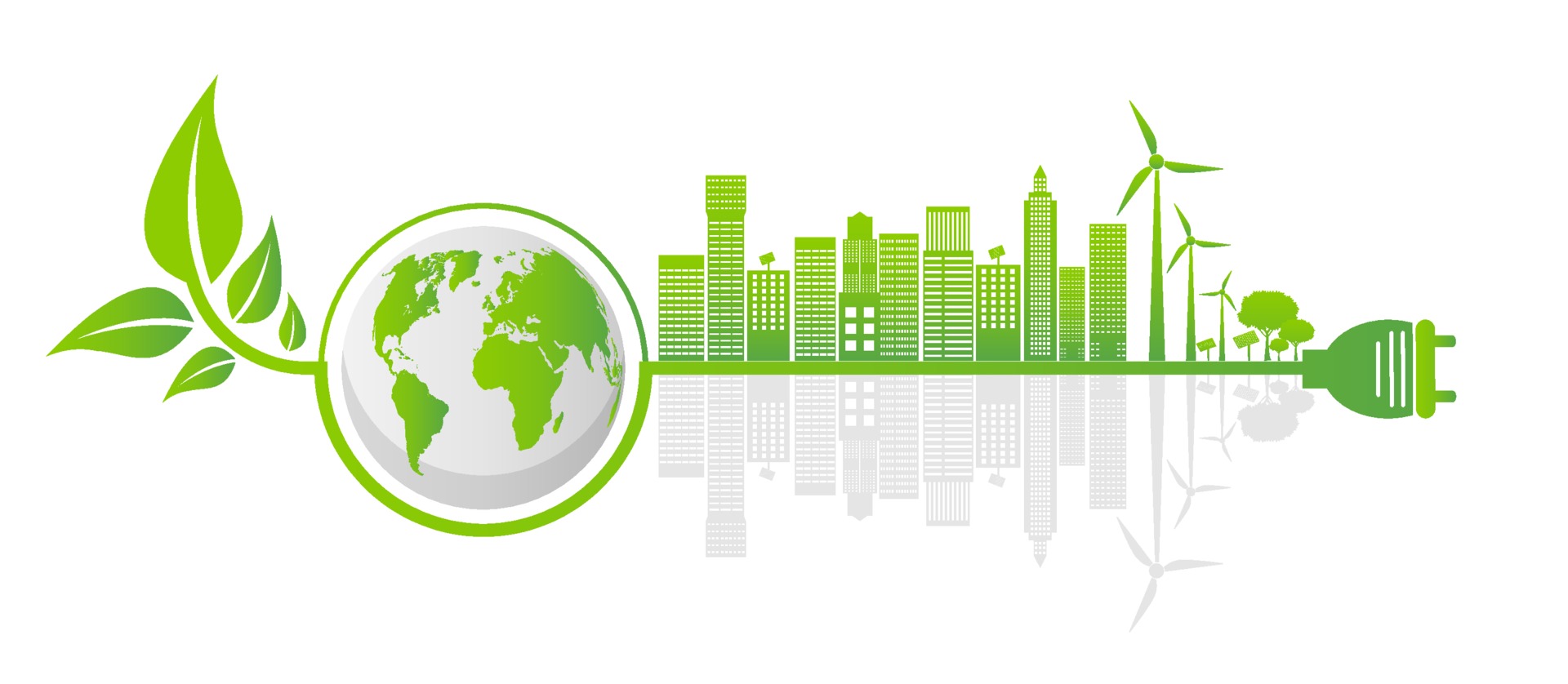 Ecology Saving Gear Concept And Environmental Sustainable Energy