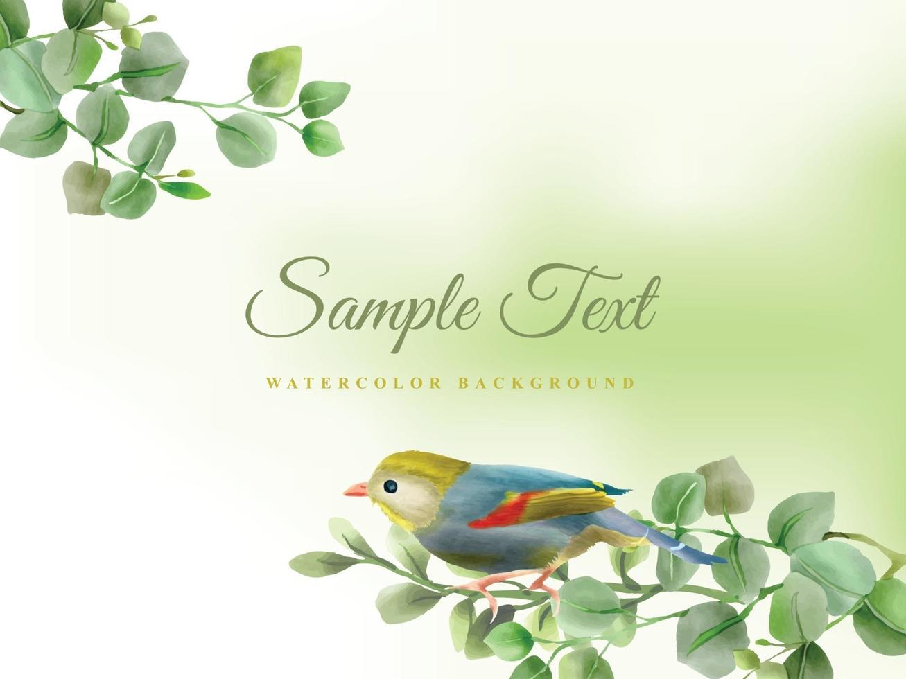 beautiful background with nature collection theme vector