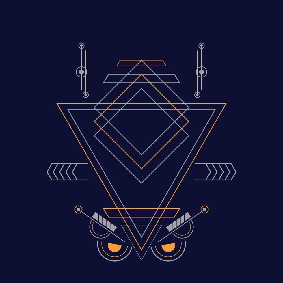 Sacred geometry pattern for background, poster.Eps 10 vector