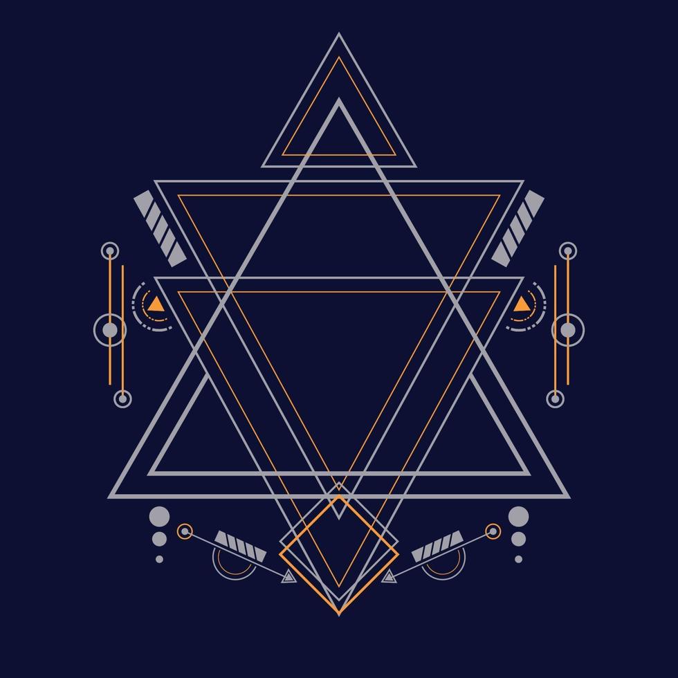 Sacred geometry pattern for background, poster.Eps 10 vector