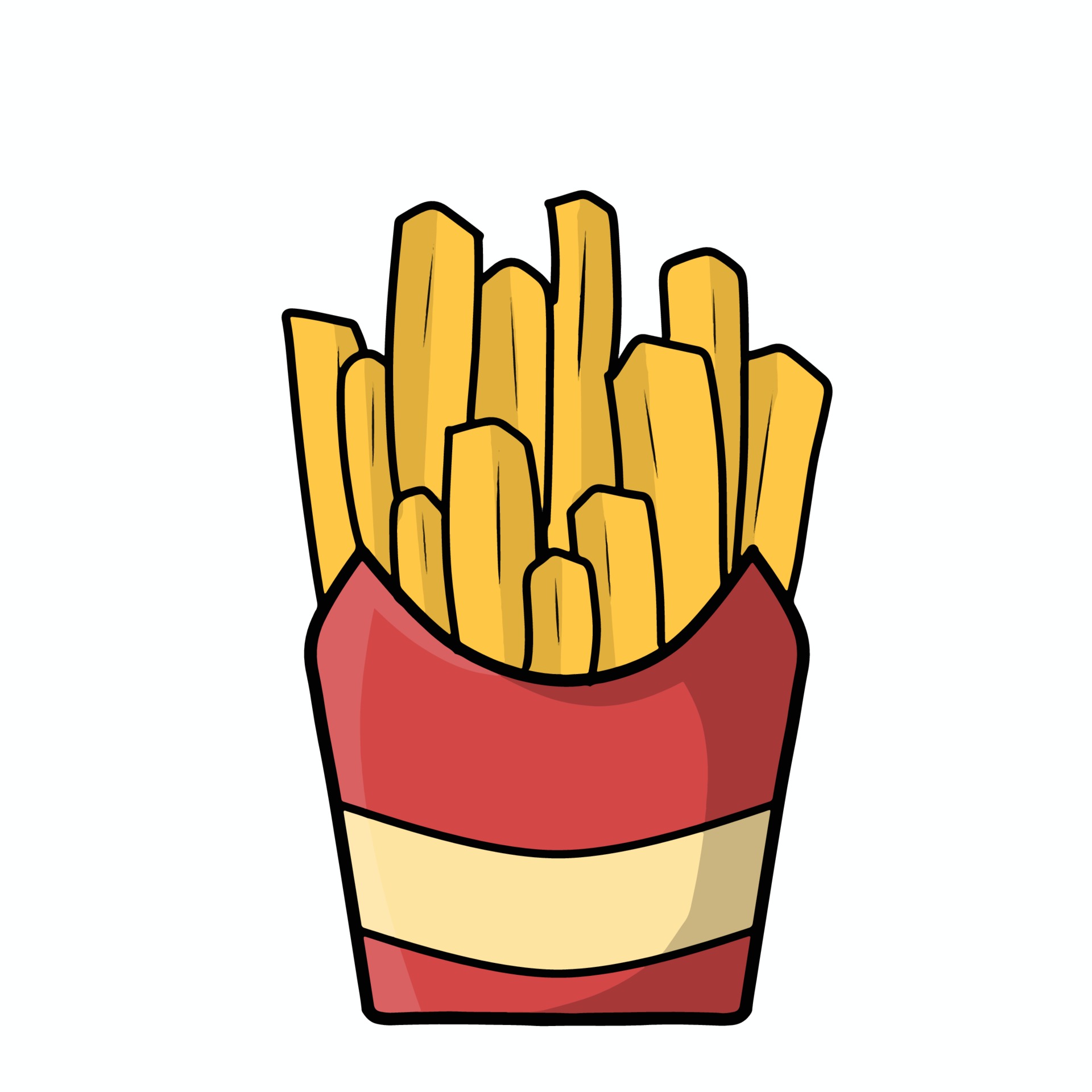 cute french fries character vector template design illustration 2372796 cute french fries character vector template design illustration 2372796