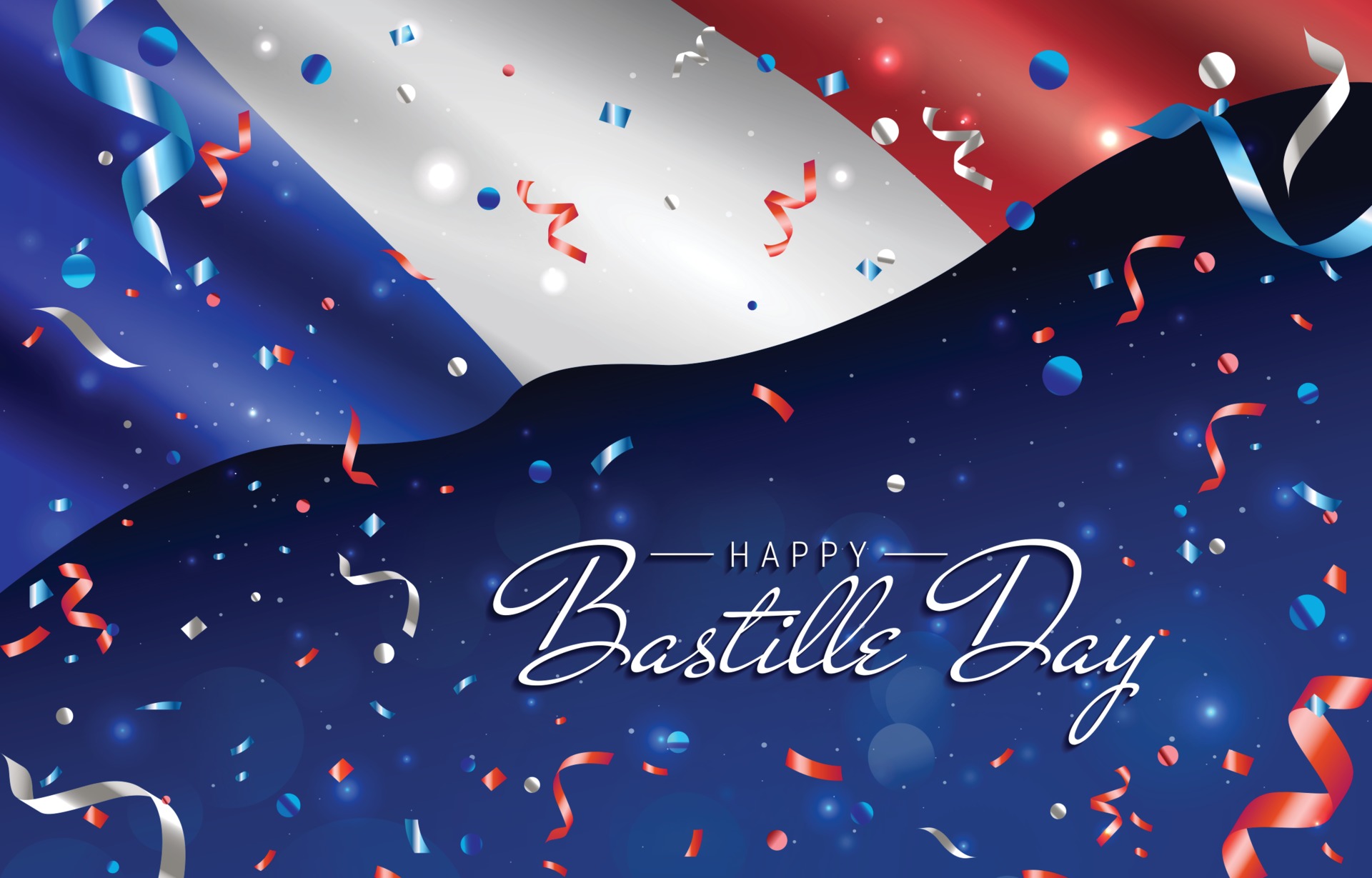 Happy Bastille Day Background 2373710 Vector Art at Vecteezy