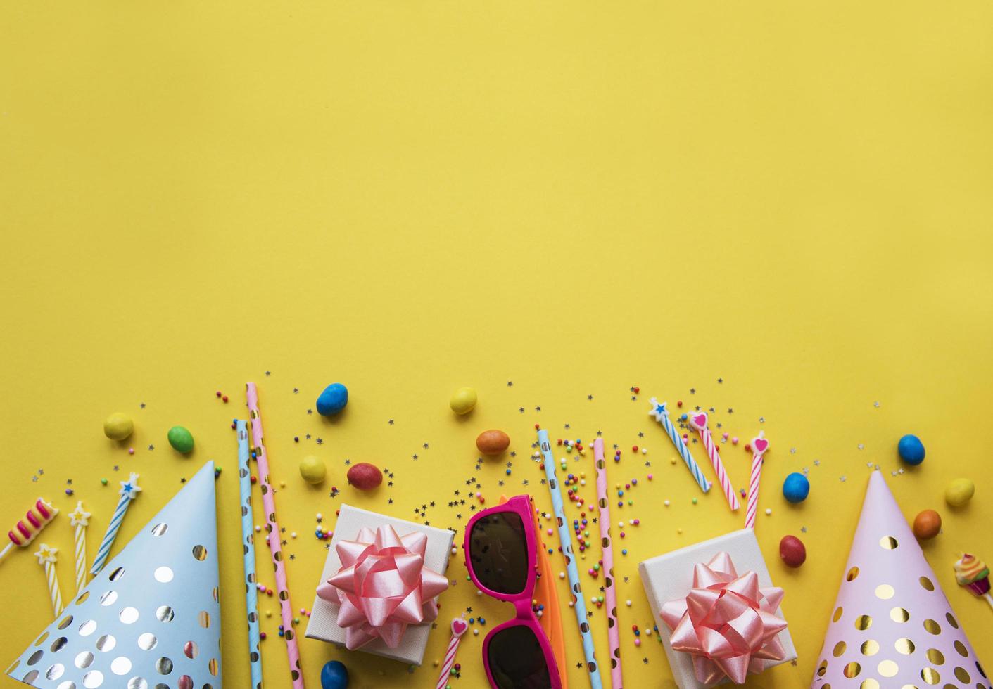 Happy birthday or party background photo