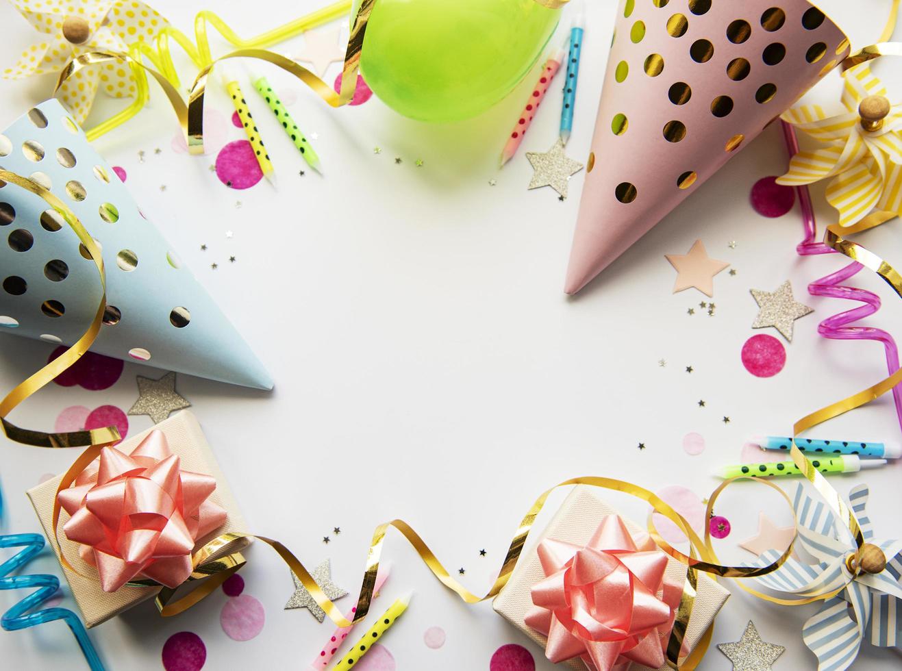 Happy birthday or party background photo