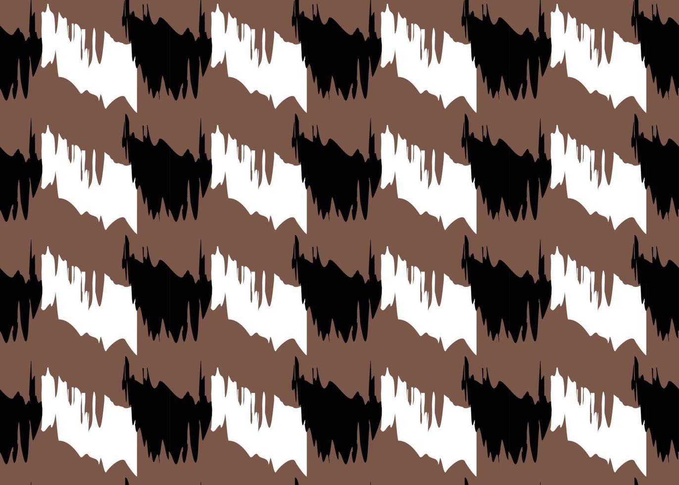 Vector texture background, seamless pattern. Hand drawn, brown, black, white colors.