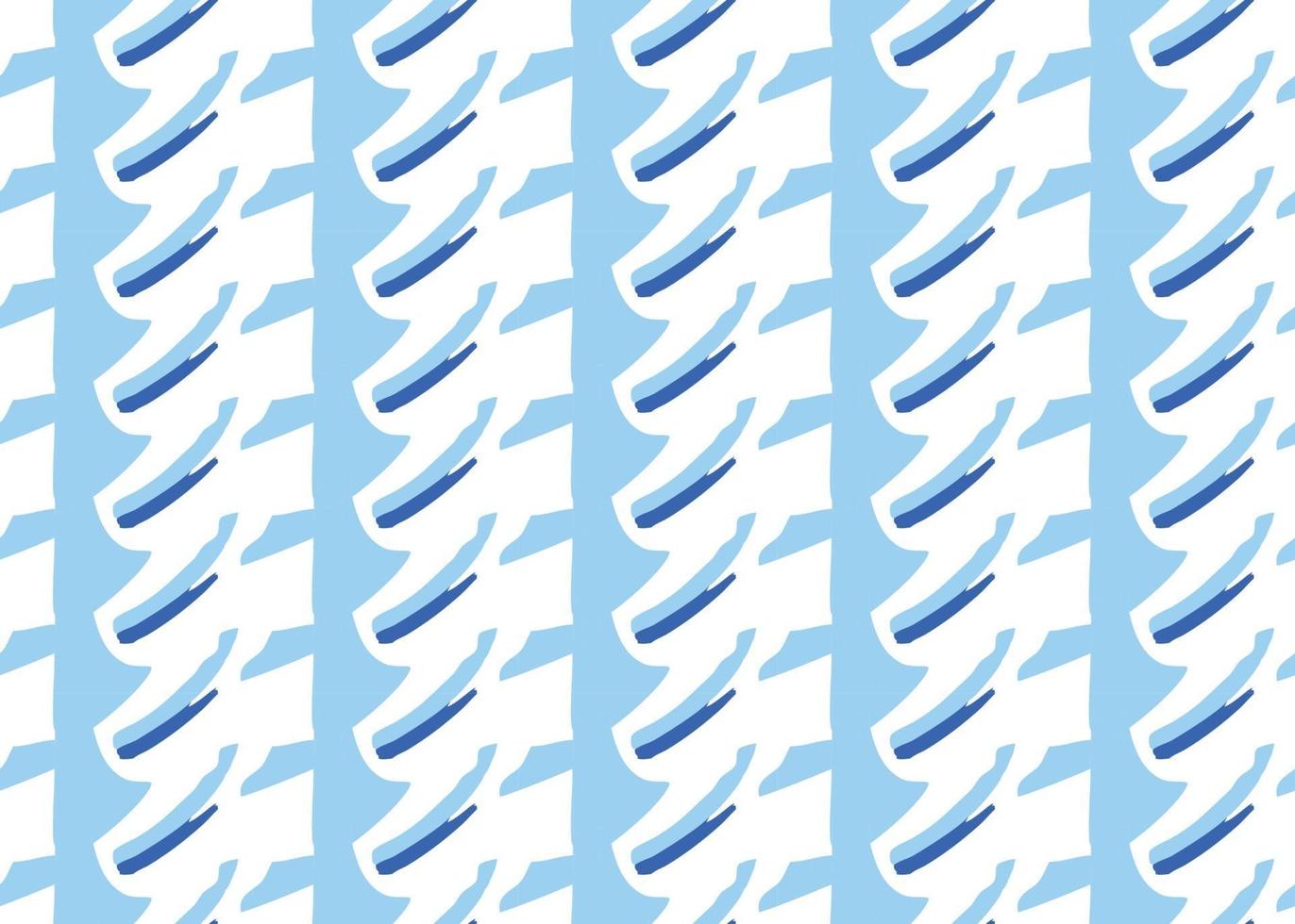 Fondo de textura de vector, patrón sin costuras. dibujados a mano, azul, colores blancos. vector