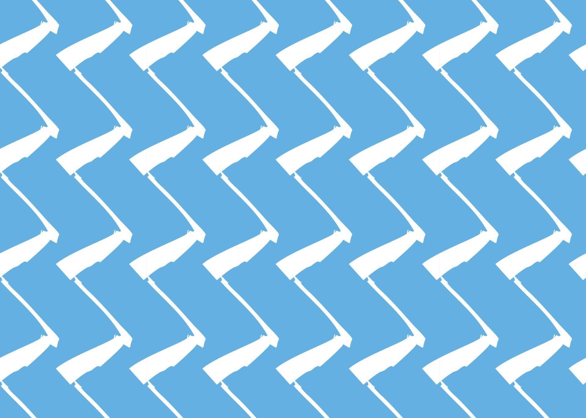 Vector texture background, seamless pattern. Hand drawn, blue, white